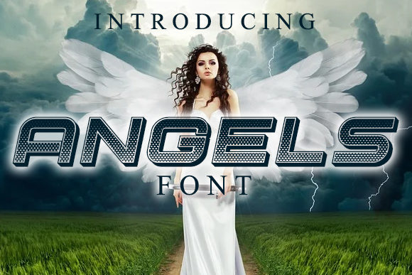 Angels Font - Featured Image