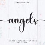 Angels Font - Featured Image