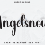 Angelsnow Font - Featured Image