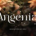 Angenia Font - Featured Image
