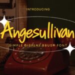 Angesullivan Font - Featured Image