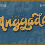 Anggada Font - Featured Image