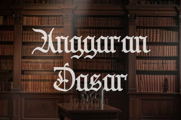 Anggaran Dasar Font - Featured Image