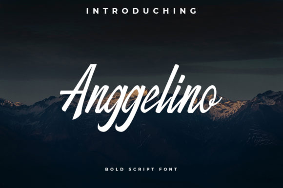 Anggelino Font - Featured Image
