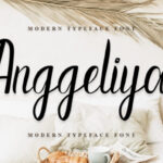 Anggeliya Font - Featured Image