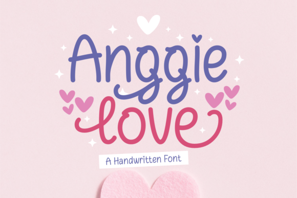 Anggie Love Font - Featured Image
