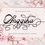 Anggika Font - Featured Image