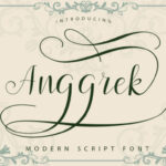 Anggrek Font - Featured Image