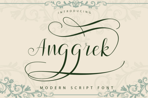 Anggrek Font - Featured Image