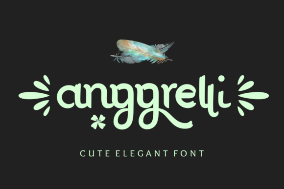 Anggrelli Font - Featured Image