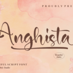Anghista Font - Featured Image