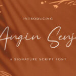 Angin Senja Font - Featured Image