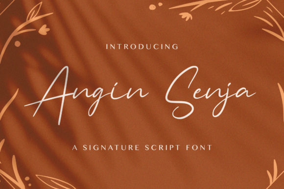 Angin Senja Font - Featured Image