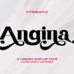 Angina Font - Featured Image