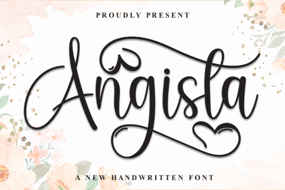 Angista Font - Featured Image