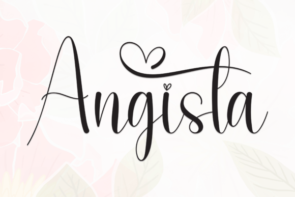 Angista Font - Featured Image