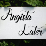 Angista Later Font - Featured Image