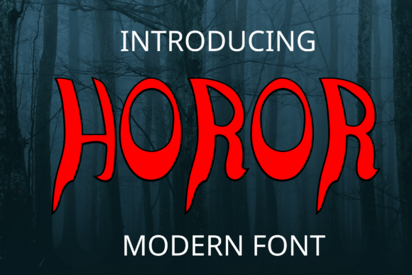Angker Font - Featured Image
