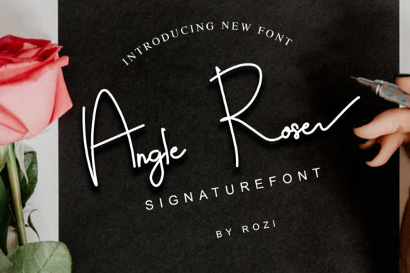 Angle Rose Font - Featured Image