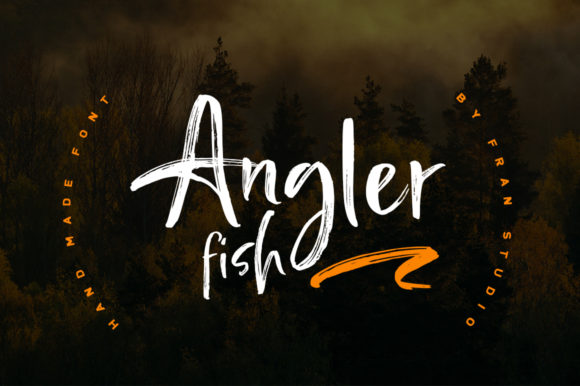 Angler Fish Font - Featured Image