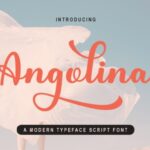 Angolina Font - Featured Image