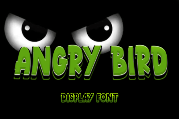 Angry Bird Font - Featured Image