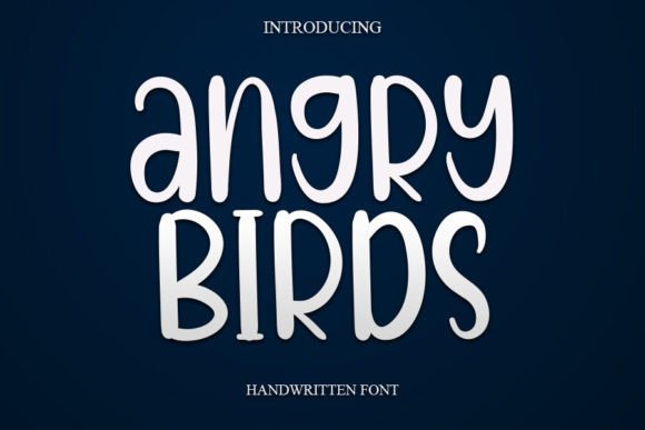 Angry Birds Font - Featured Image