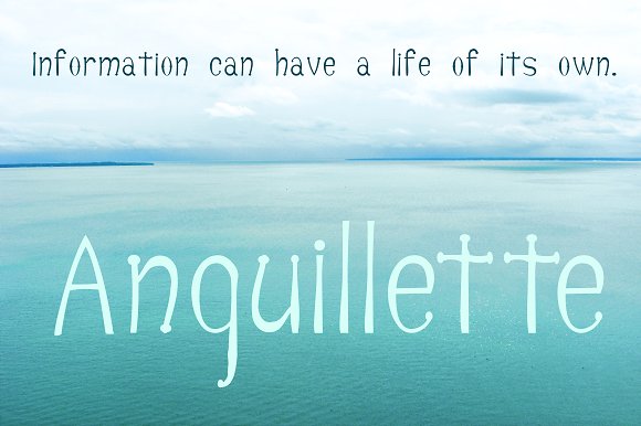 Anguillette Font - Featured Image