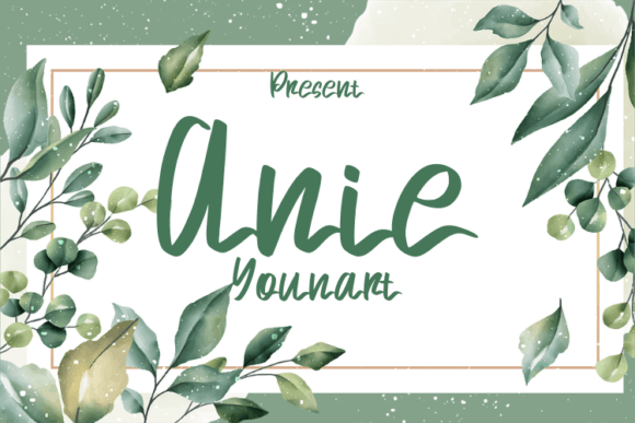 Anie Younart Font - Featured Image