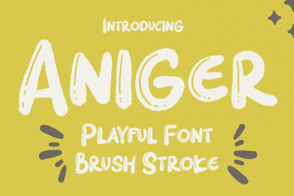 Aniger Font - Featured Image