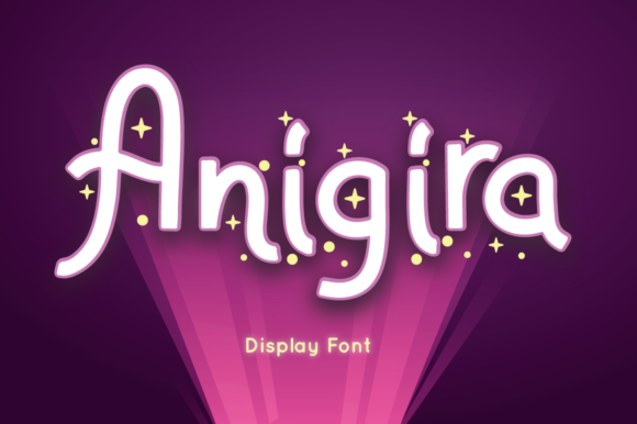 Anigira Font - Featured Image