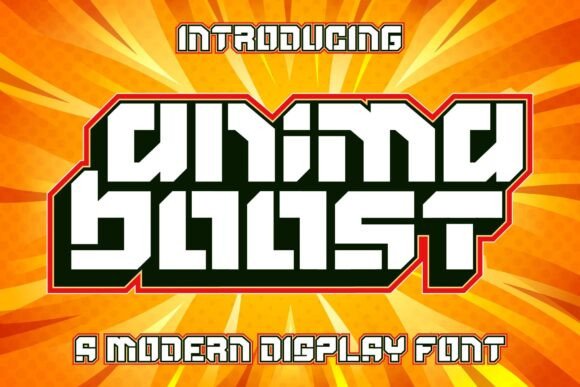Anima Boost Font - Featured Image