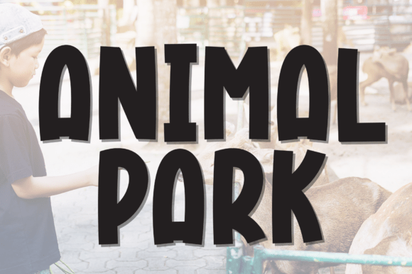 Animal Park Font - Featured Image