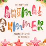 Animal Summer Font - Featured Image