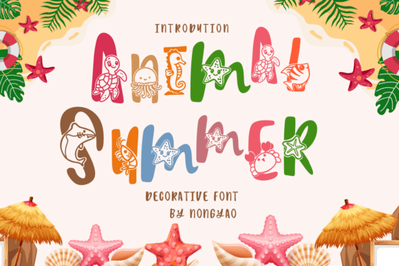 Animal Summer Font - Featured Image