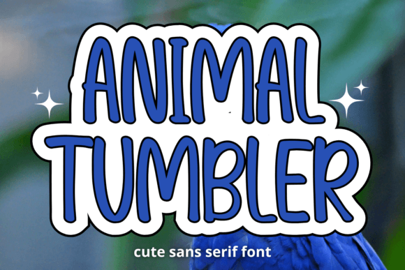 Animal Tumbler Font - Featured Image
