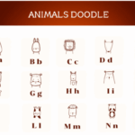 Animals Doodle Font - Featured Image