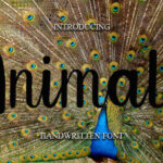 Animals Font - Featured Image