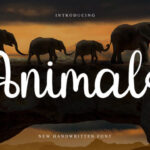 Animals Font - Featured Image