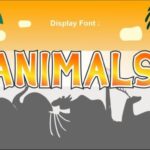 Animals Font - Featured Image