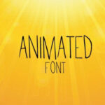 Animated Font - Featured Image
