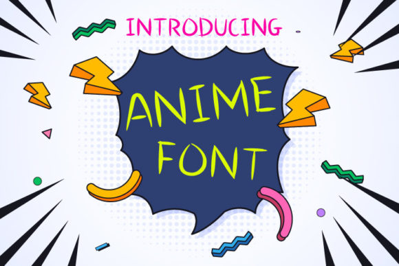 Anime Font - Featured Image