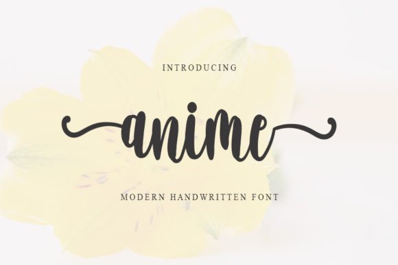 Anime Font - Featured Image