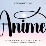 Anime Font - Featured Image