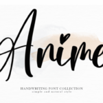 Anime Font - Featured Image