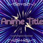 Anime Title Font - Featured Image