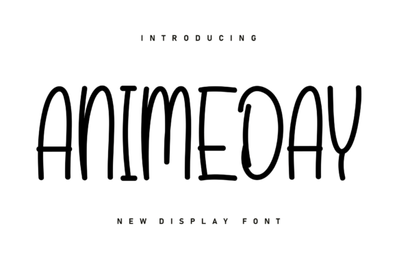 Animeday Font - Featured Image