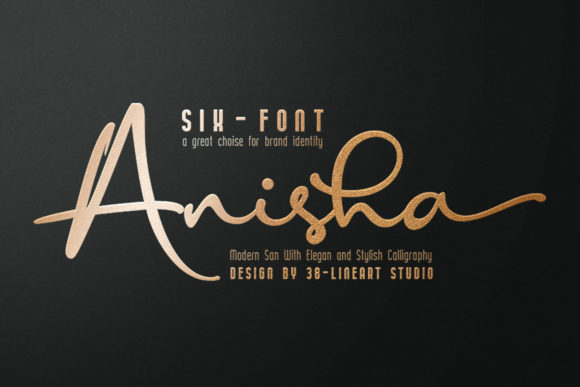Anisha Font - Featured Image