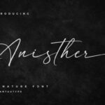 Anisther Font - Featured Image