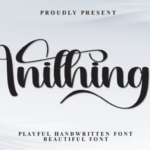 Anithings Font - Featured Image